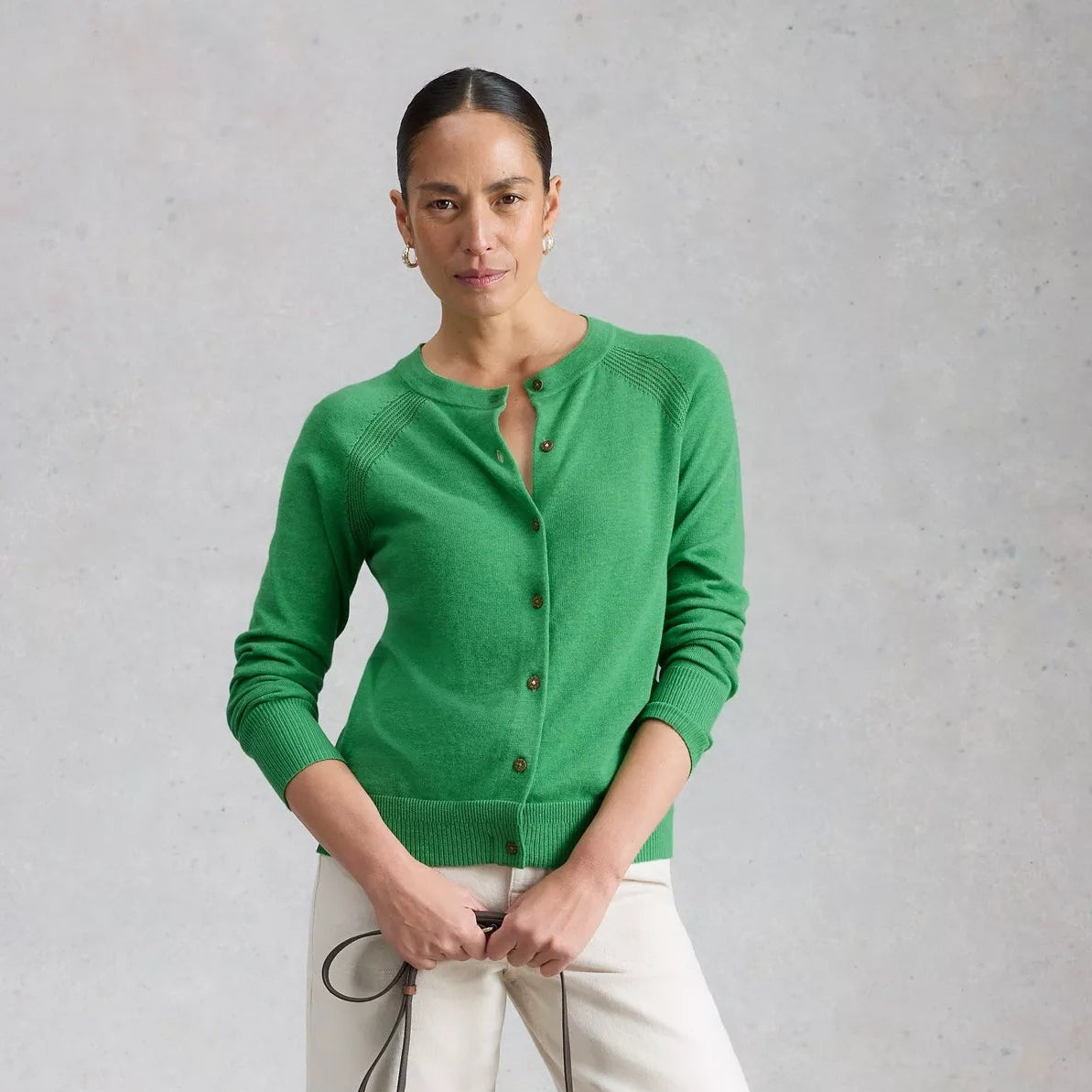 Lulu Cardi - Mid Green