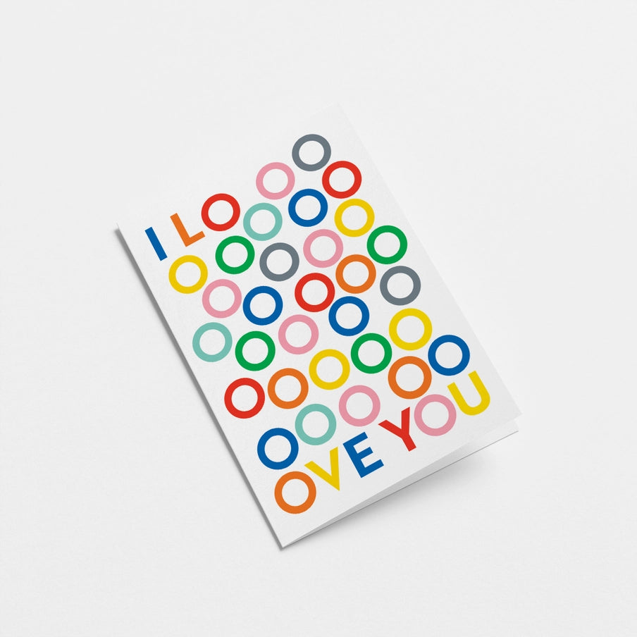 Happy Valentine's Day Card - I Love You