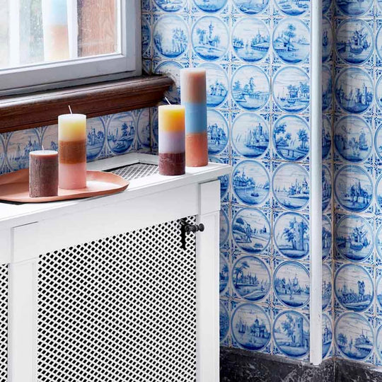 Pillar Candle - Peach Lavender