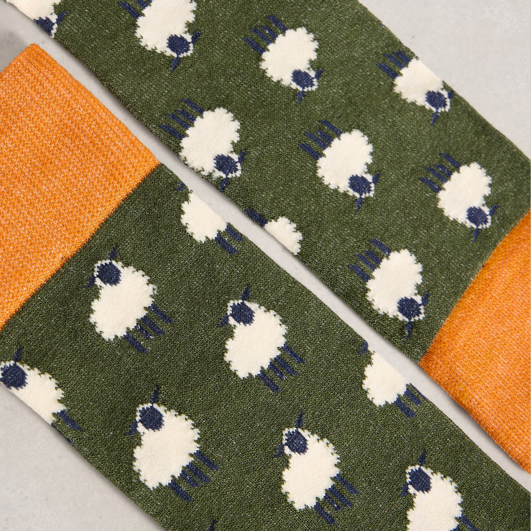 Novelty Ankle Socks - Deep Green