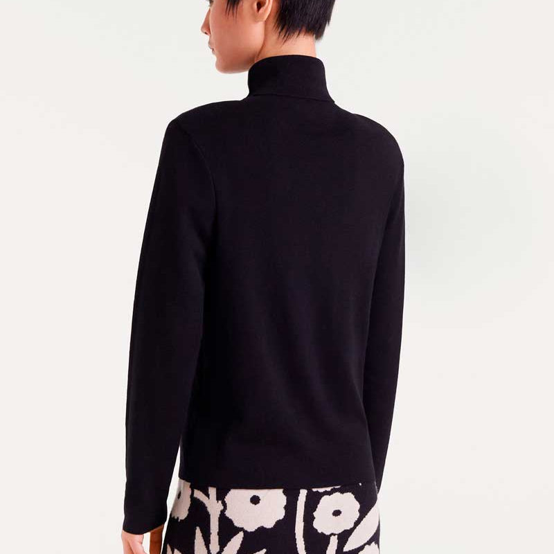 Long Sleeved Sweater - Black