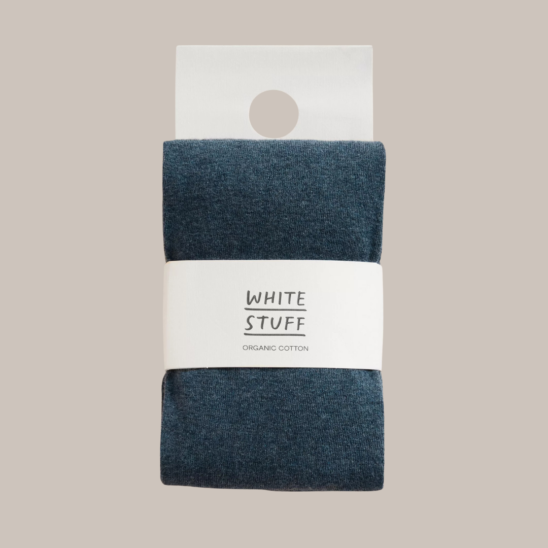 Patty Plain Tights - Mid Denim