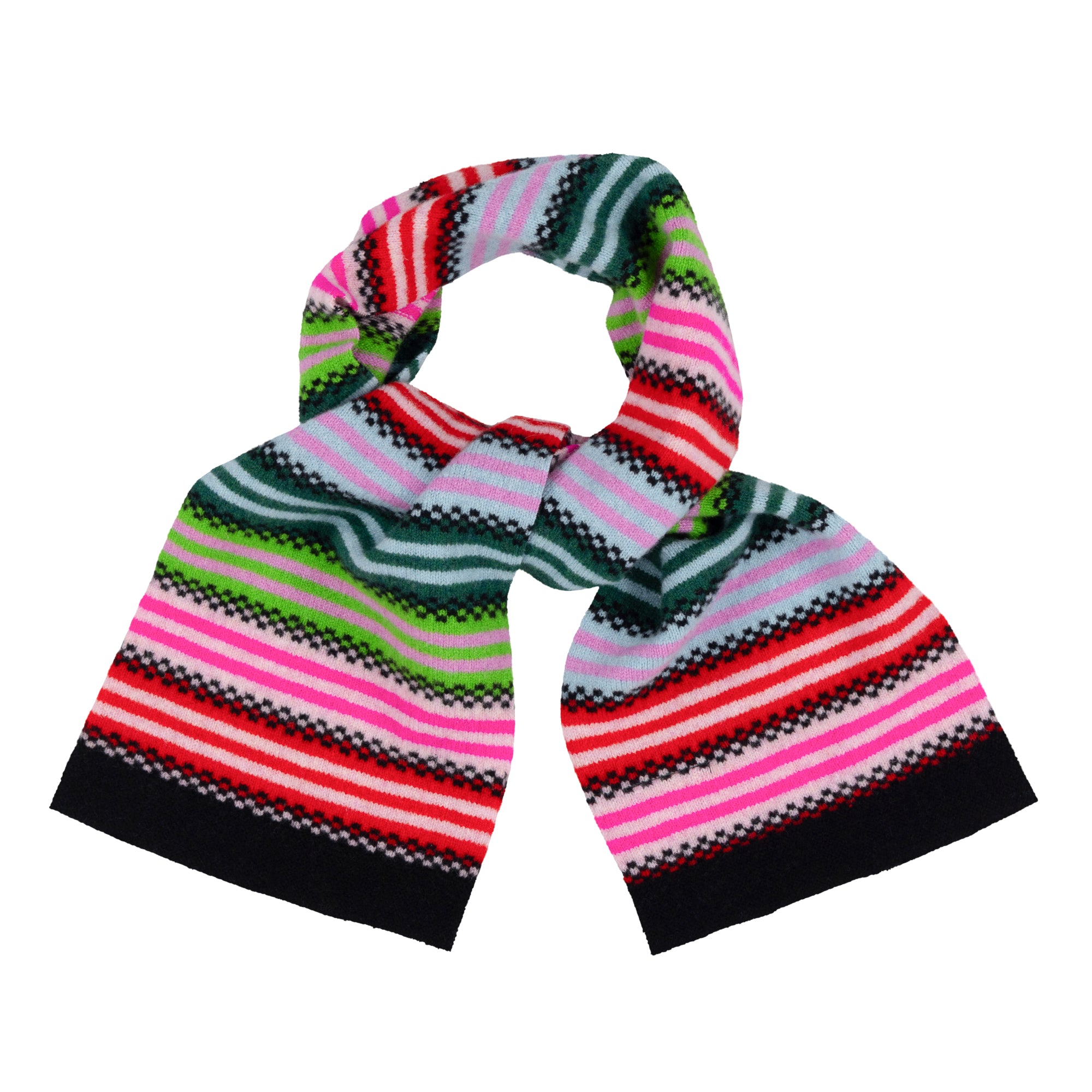 Small Stripe Scarf - Hyper Nature