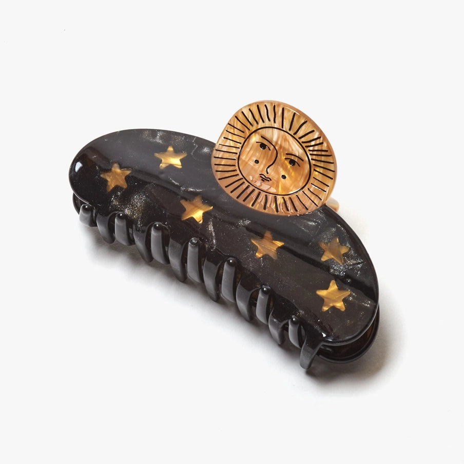 Sun & Stars Hair Claw Clip
