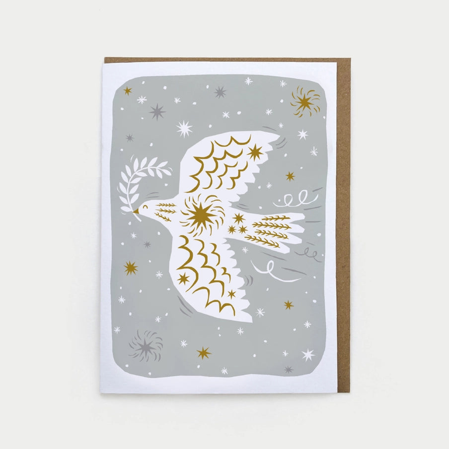 Greetings Card - Winter Bird