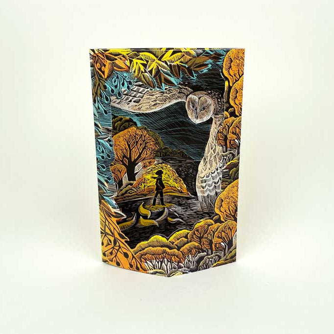 3D Greetings Card - October Owl