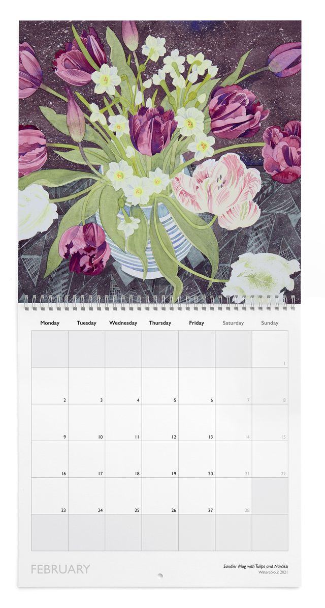 Angie Lewin Wall Calendar 2026