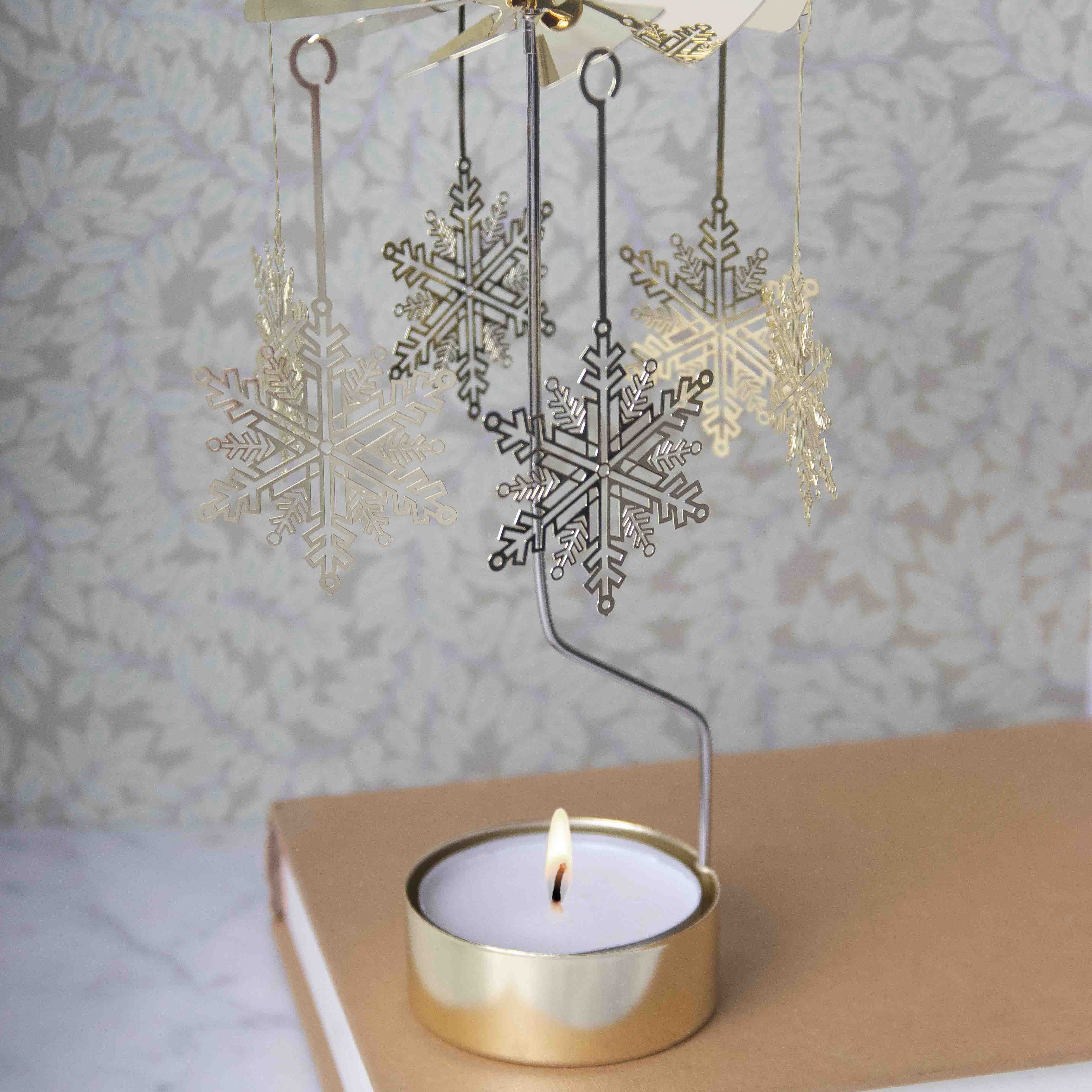 Angel Chime Big Candle Holder - Snowstar