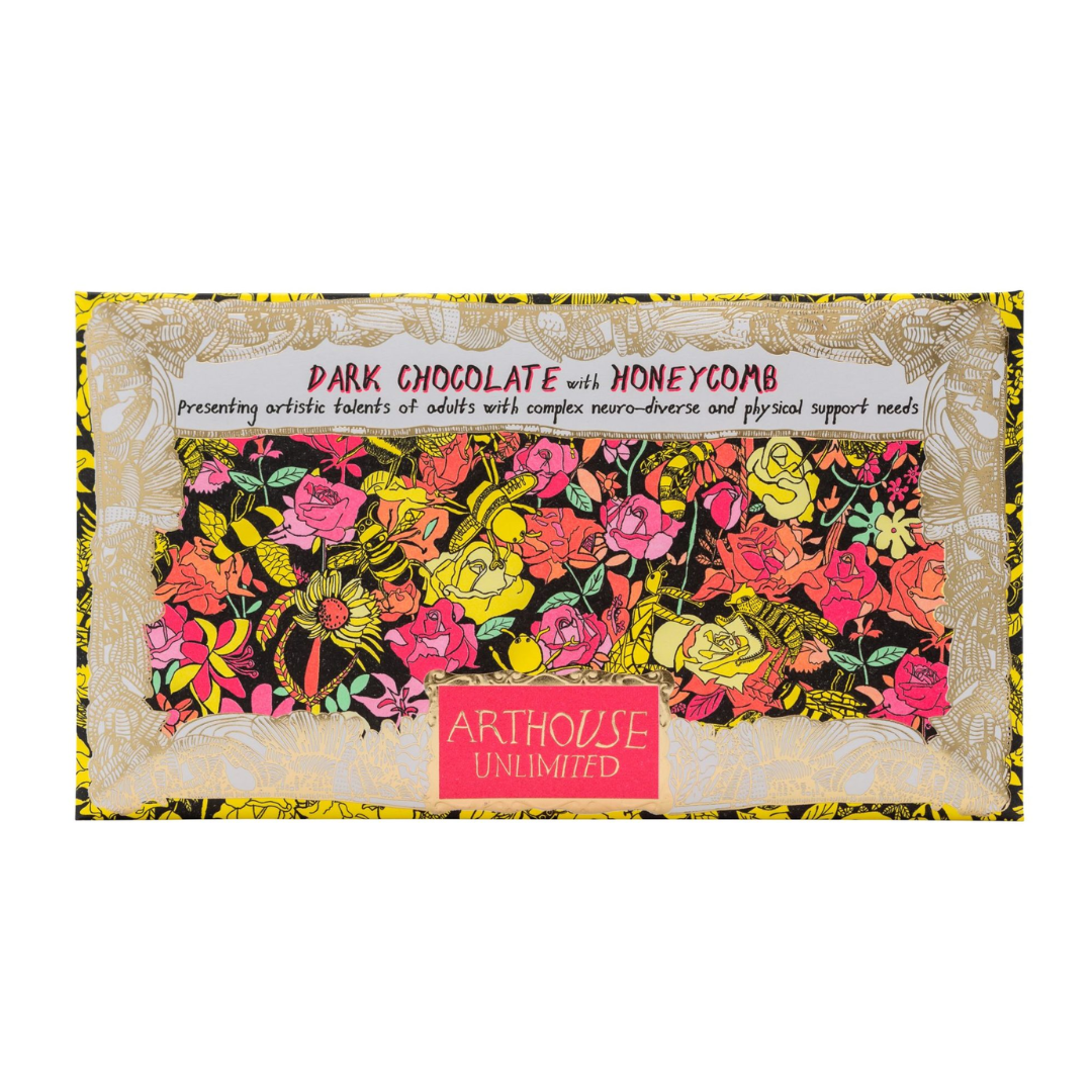 Bee Free - Dark Chocolate With Honeycomb