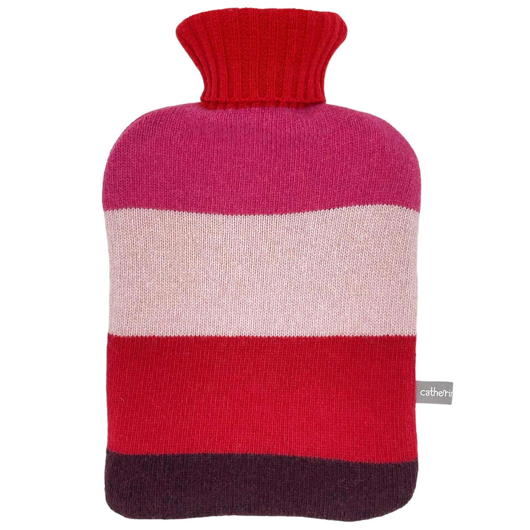 Hot Water Bottle Cover - Bright Red