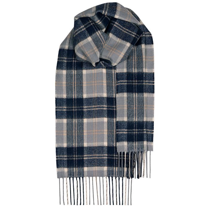 Bowhill Lambswool Scarf - Bannockbane Grey
