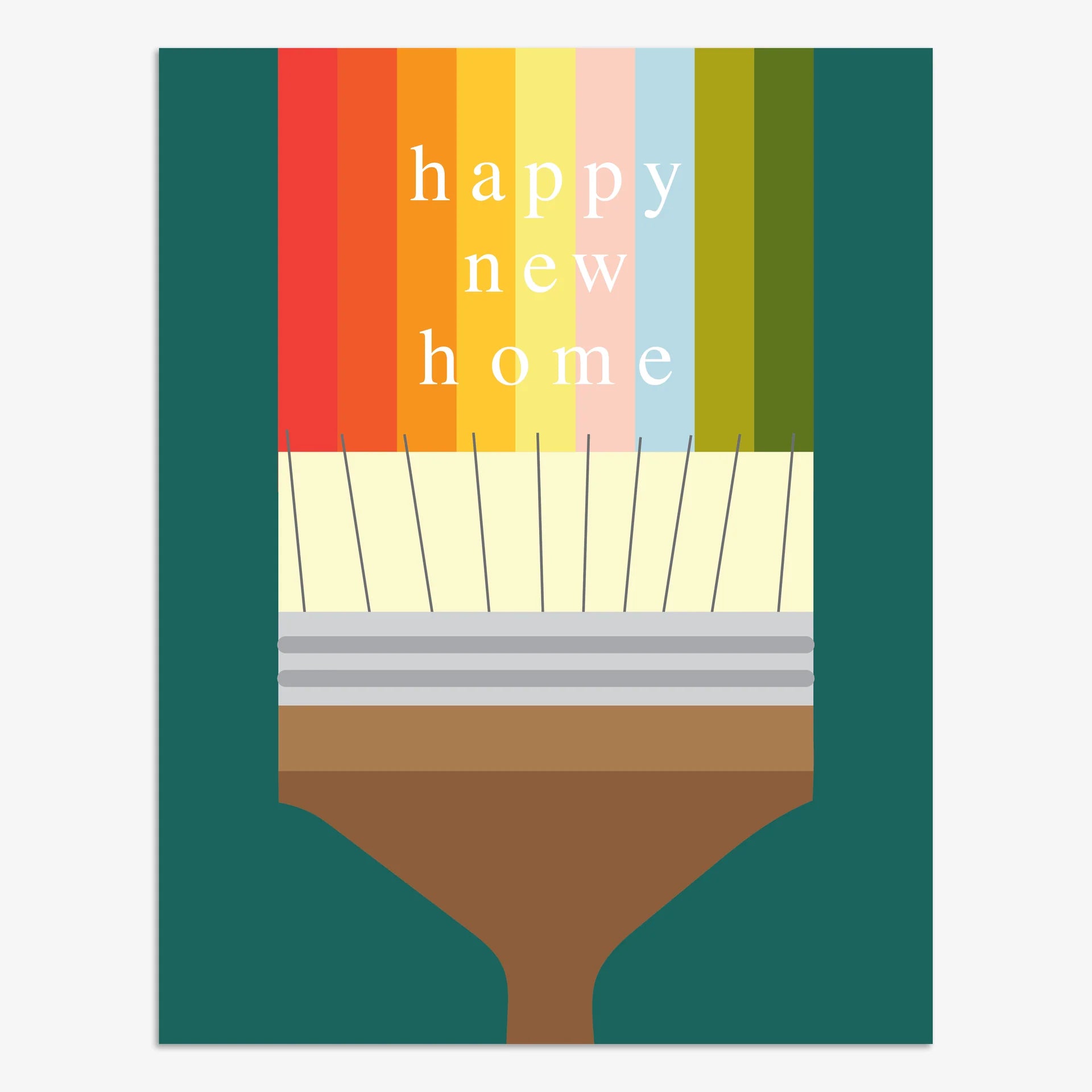 Greeting Card - Happy New Home