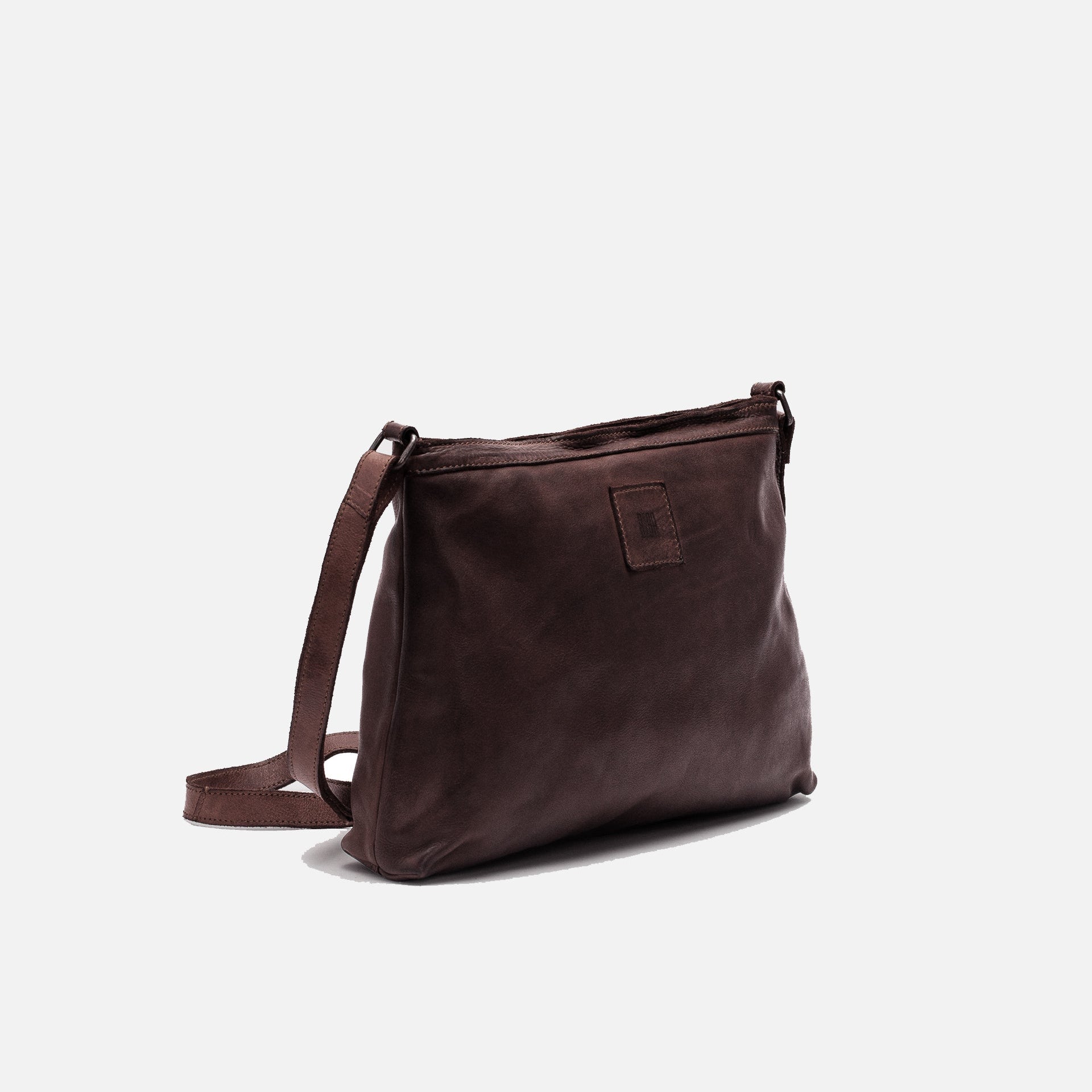 Boston Crossbody Bag - Dark Brown