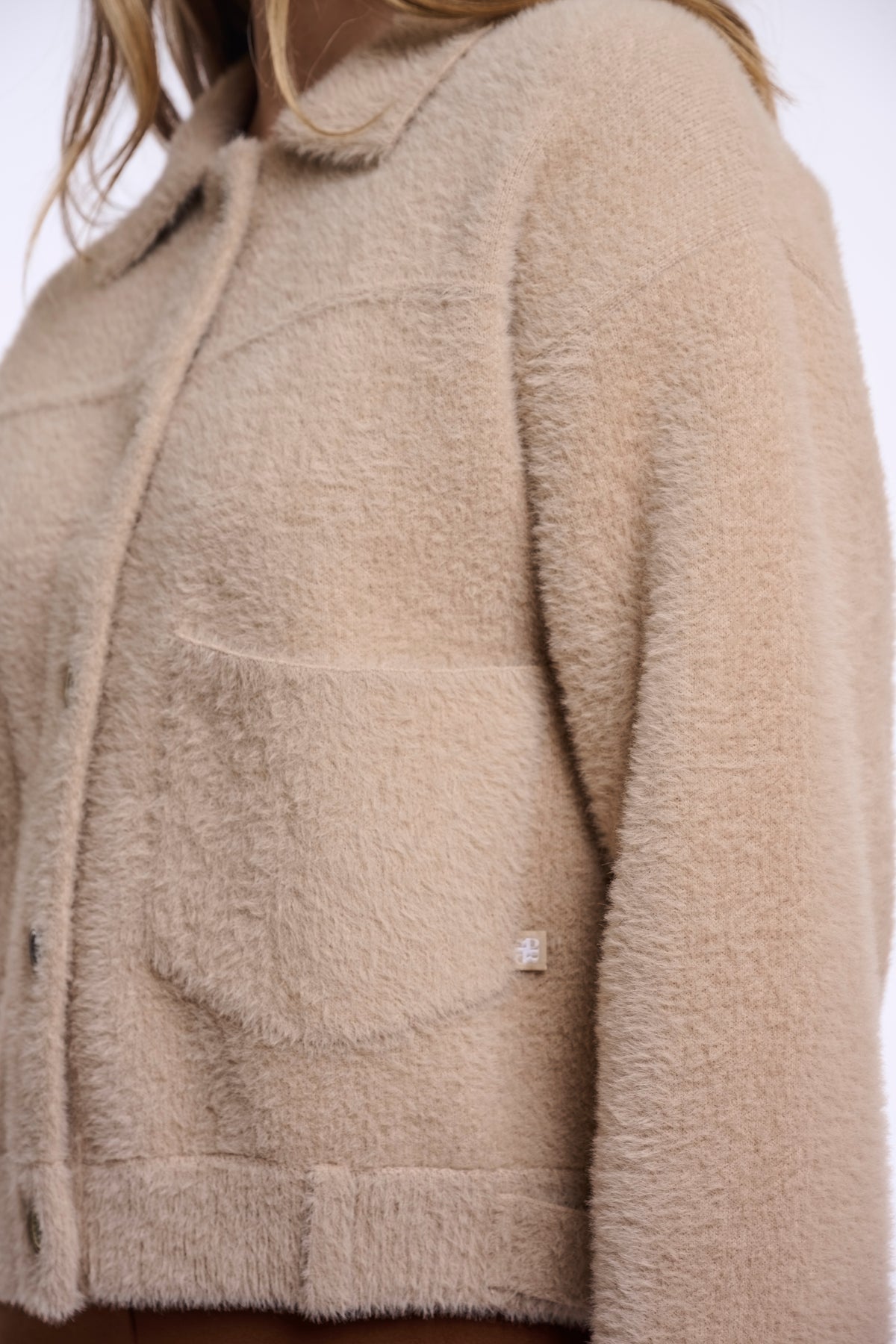 Bubbly Boxy Jacket - Oat