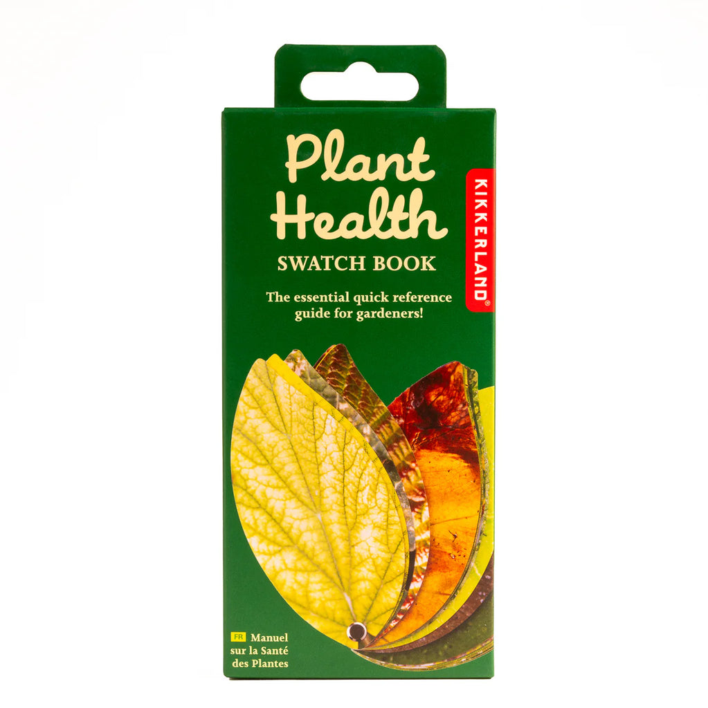 Plant Health Swatch Book: A quick reference guide for gardeners featuring color leaf samples showing various plant health