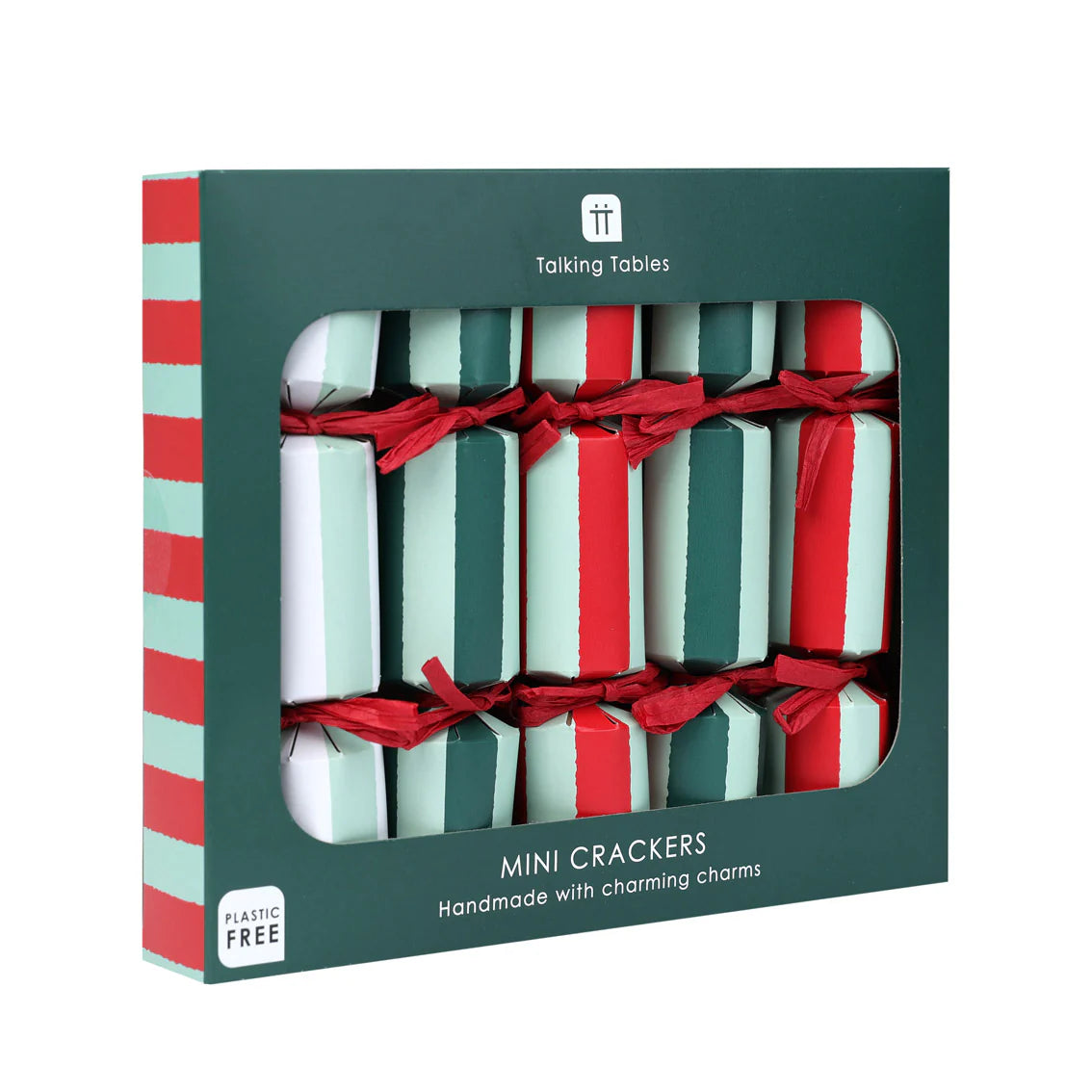 Mini Christmas Crackers - 6 Pack