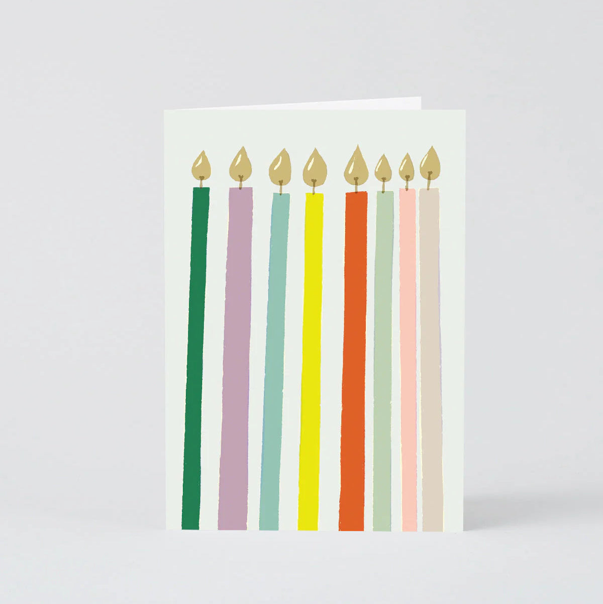 Birthday Card - Candles