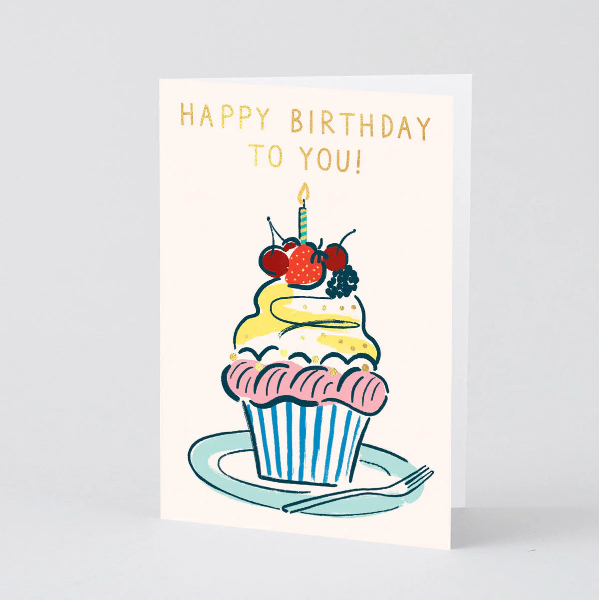 Birthday Card - Cupcake
