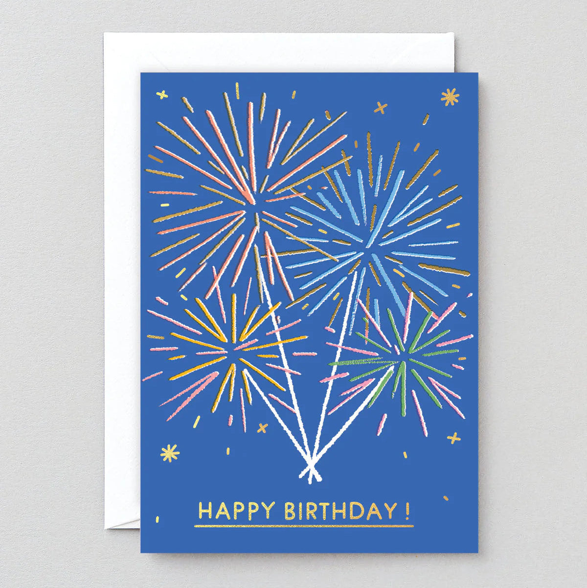 Birthday Card - Fireworks