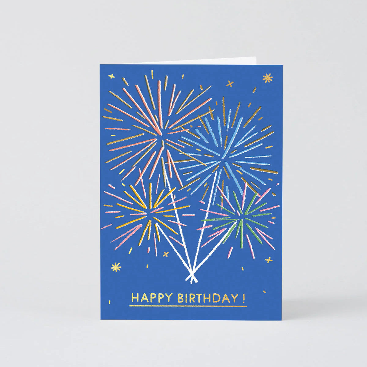 Birthday Card - Fireworks