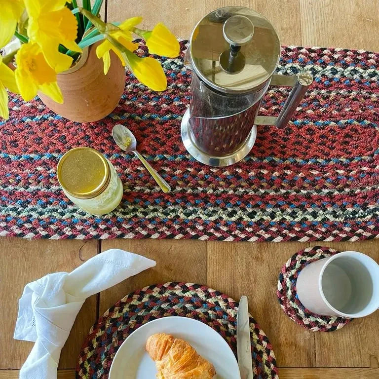 Cardinal Jute Table Runner -  33cm x 91cm