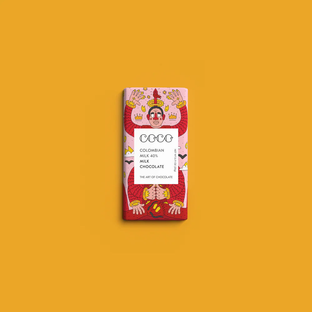 Mini Milk Chocolate Bar- Colombian