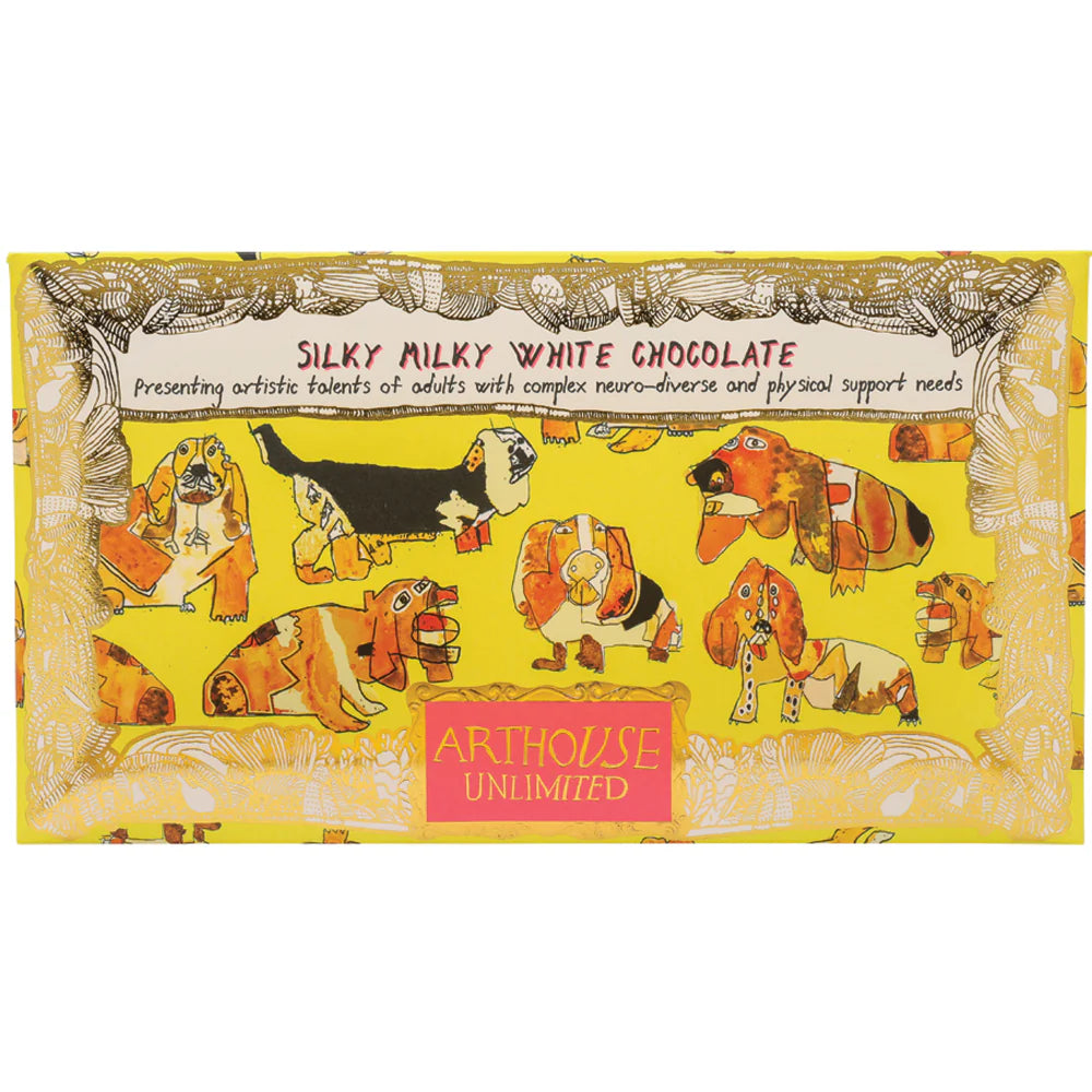 Happy HounDs - Silky Milky White Chocolate With Madagascan Vanilla