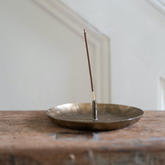 Forged Incense Burner with Incense Sticks