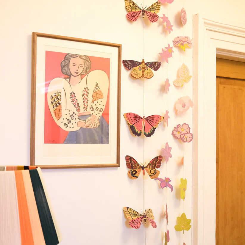 Vertical Wall Hanging - Butterfly