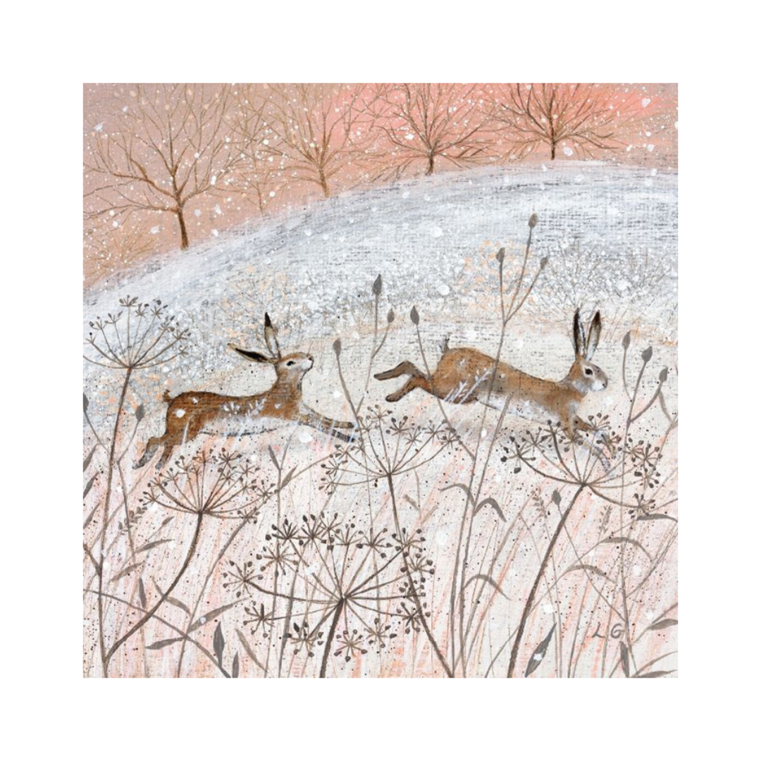 Christmas Cards Pack of 8 - Snow Flurry