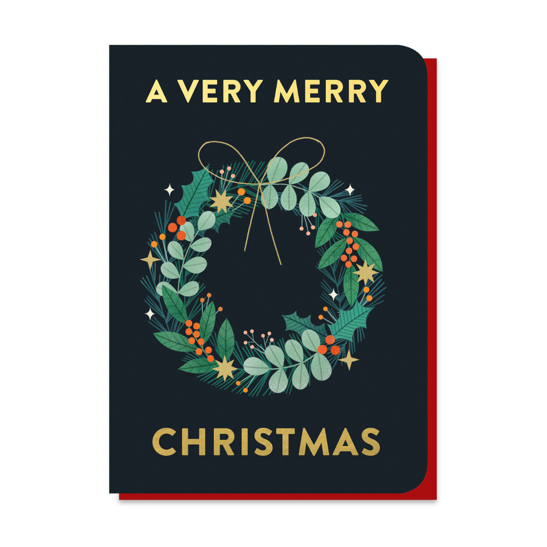 Christmas Card - Wreath
