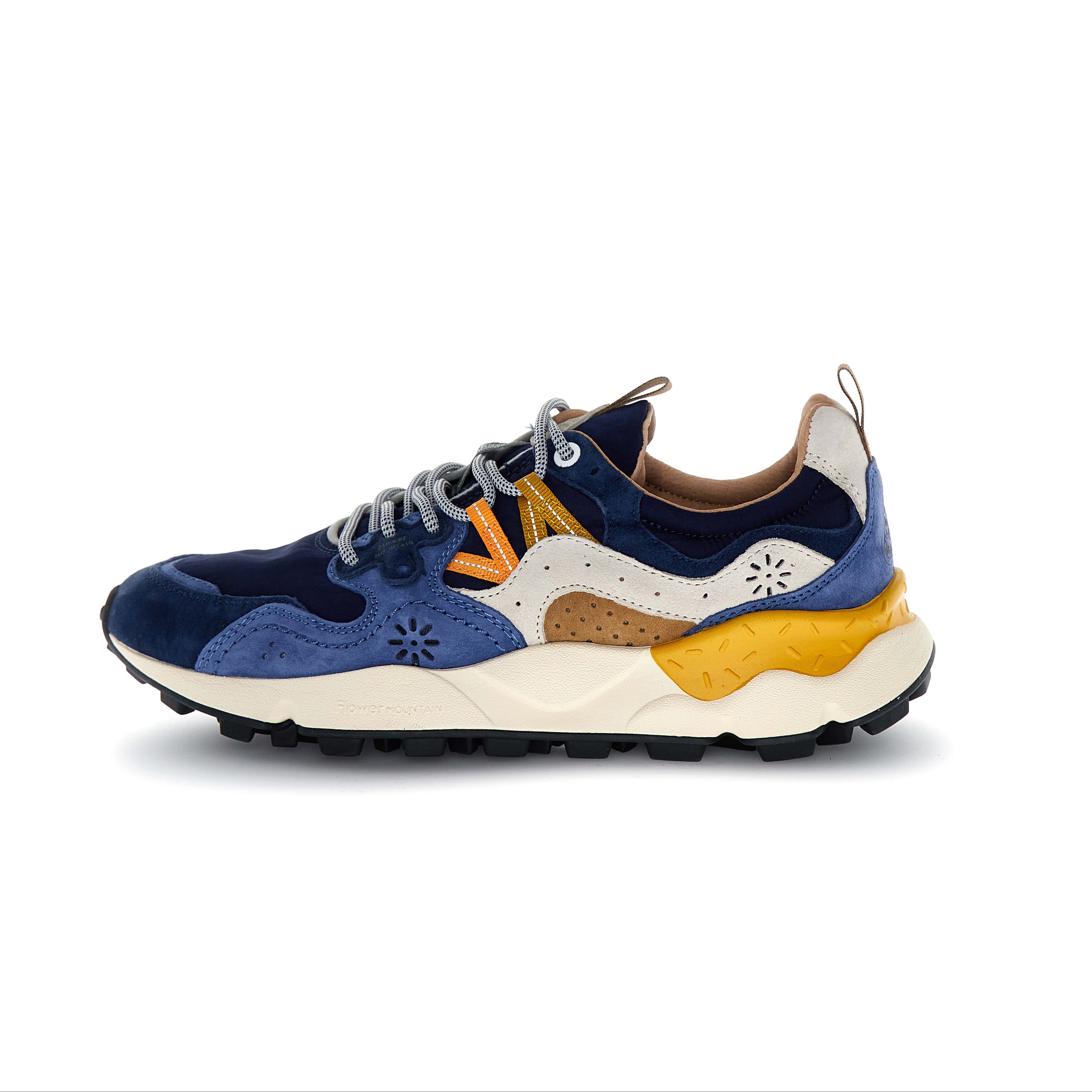 Yamano 3 MAN - Suede / Nylon : Navy - Light Navy