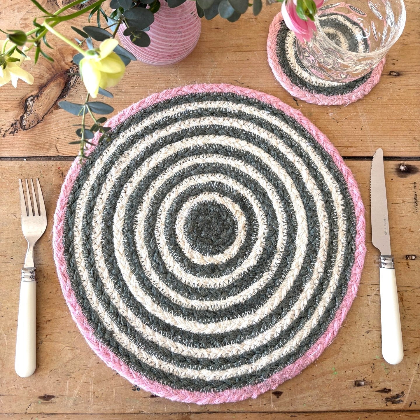 Tulip Placemats - Fig - Set of 6