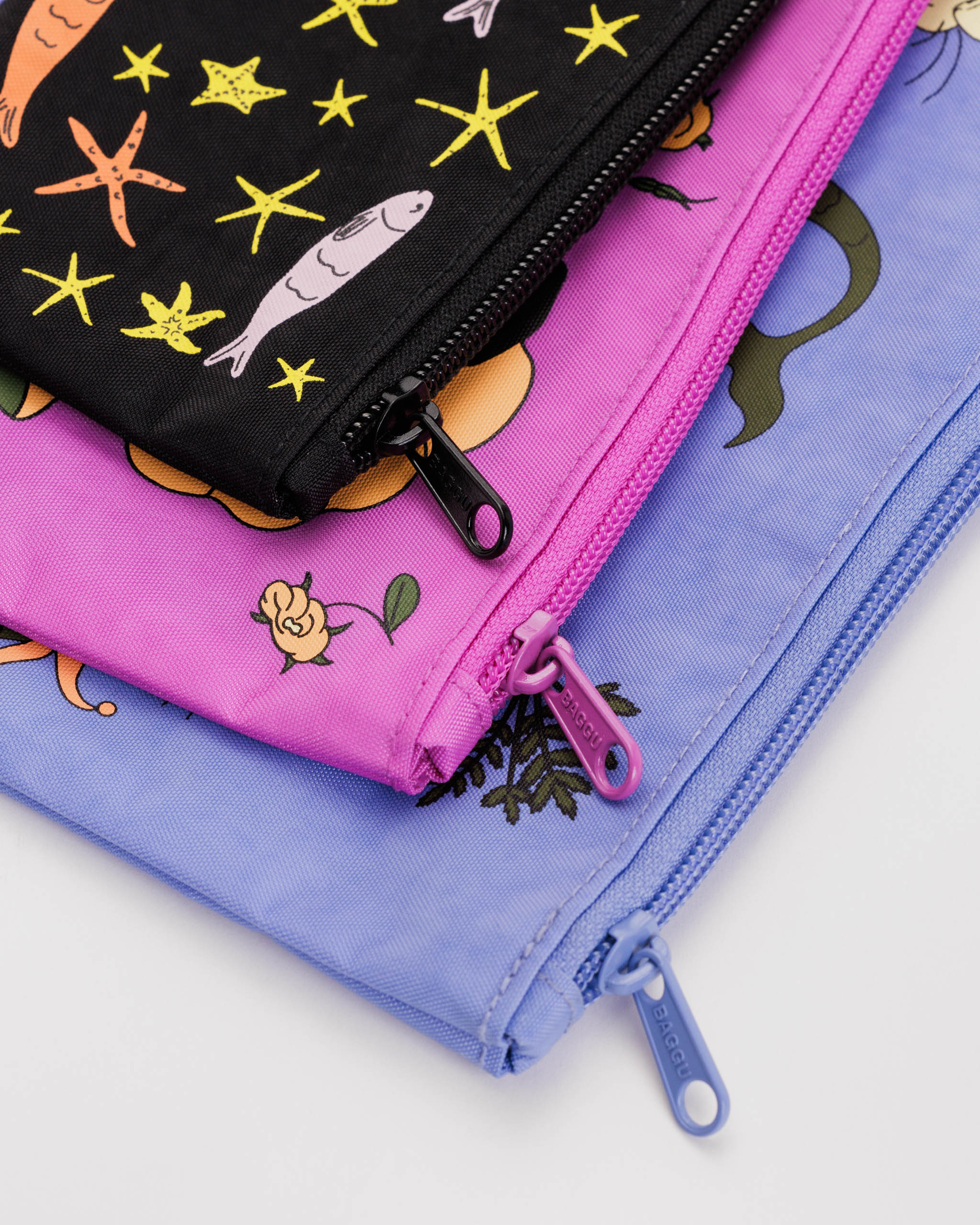 Flat Pouch Set Sea Animals The Longship