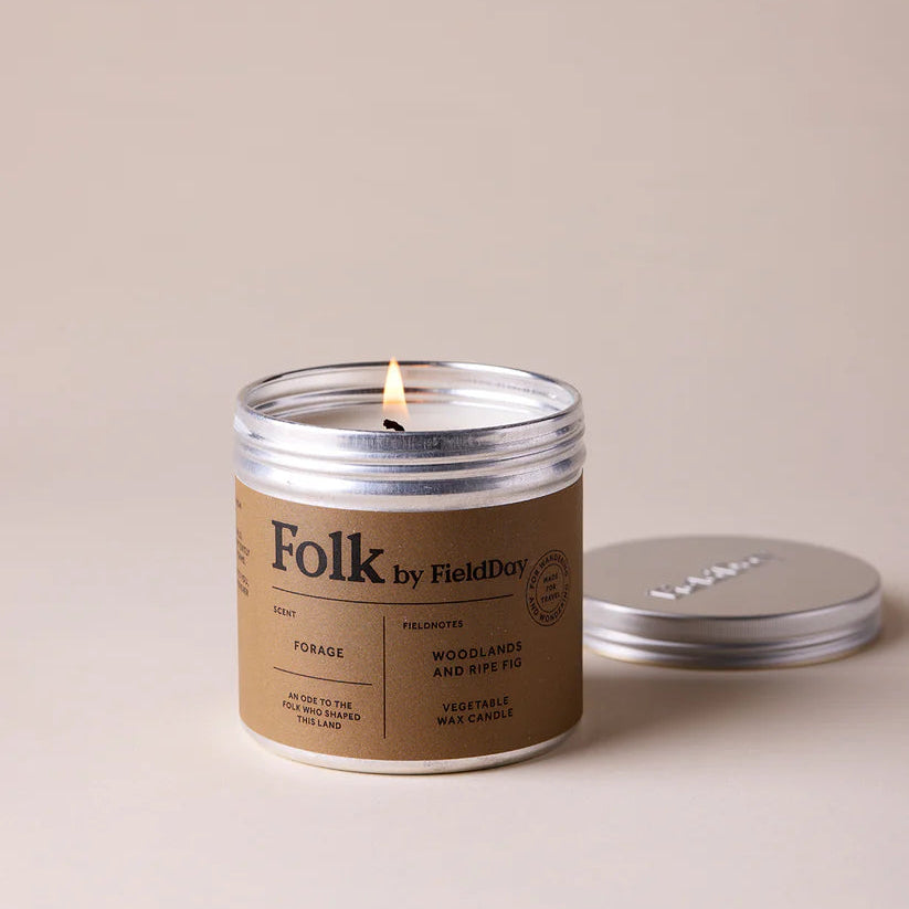 Folk Tin Candle - Forage