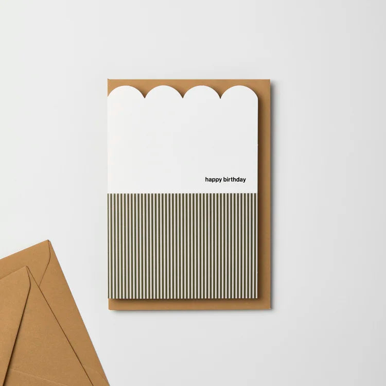 Happy Birthday - Scallop