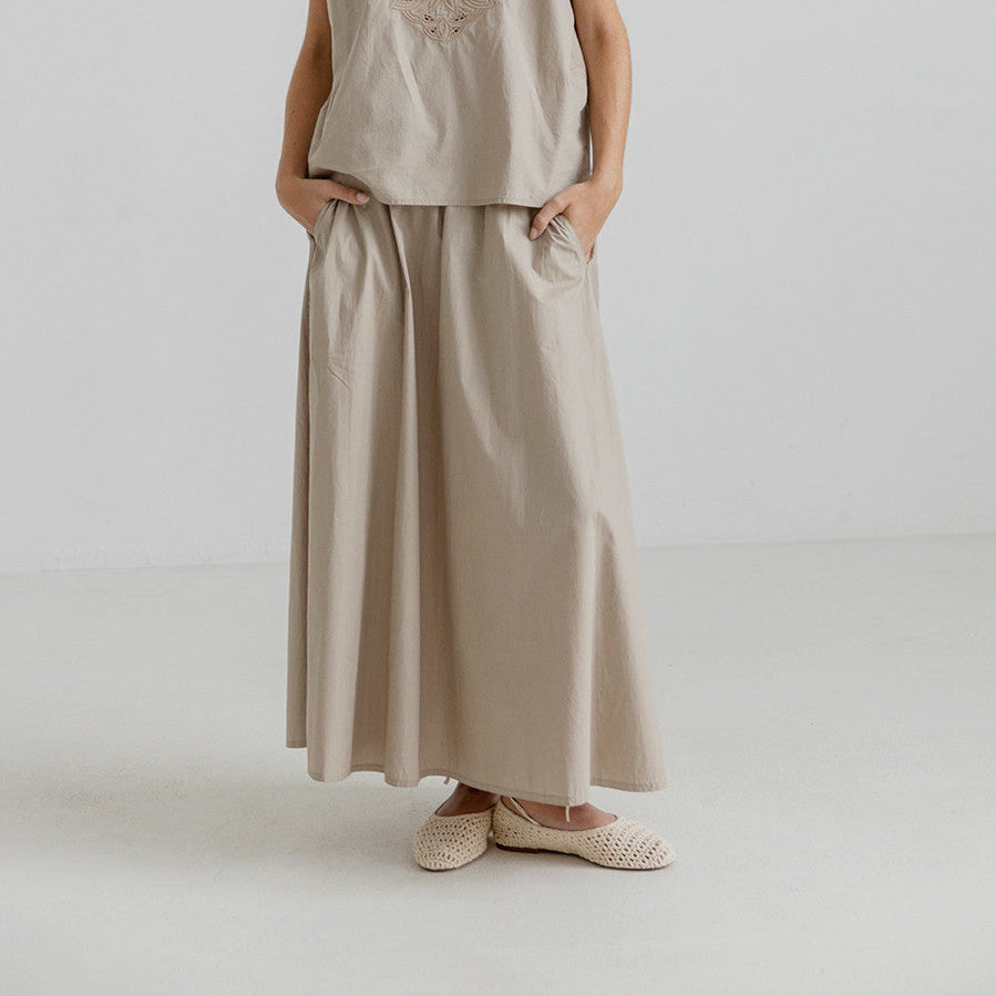 Hailey Skirt - Khaki