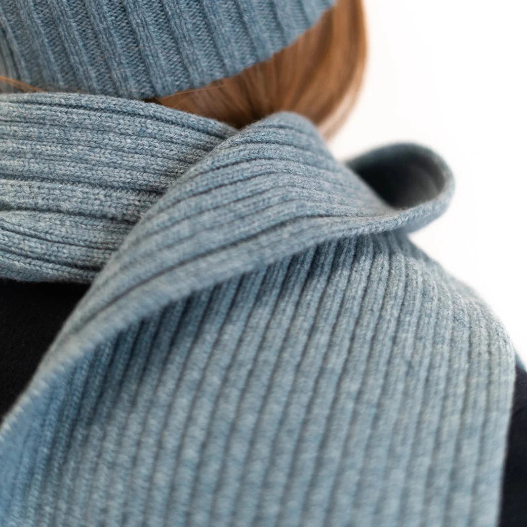 Rib Scarf - Oribe Green