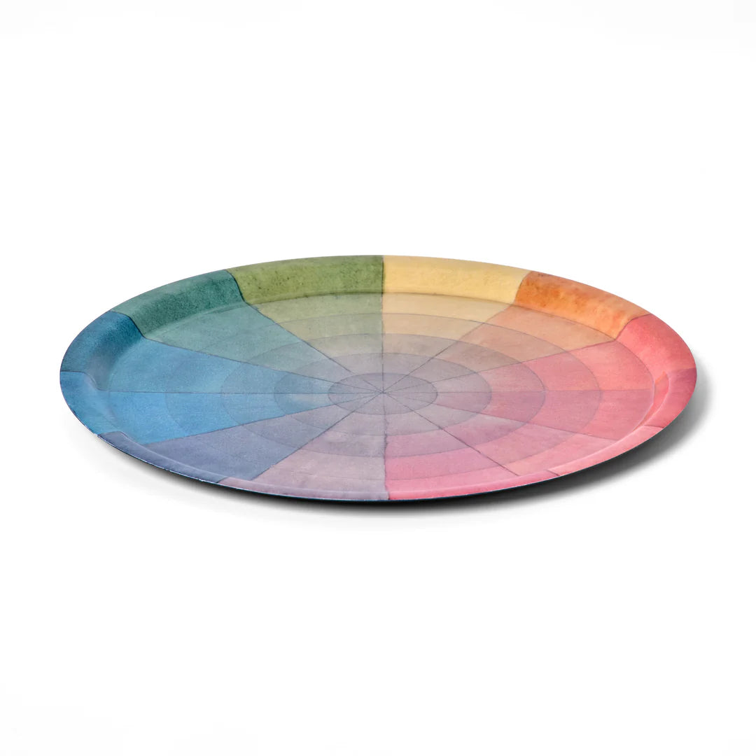Color wheel on a white background