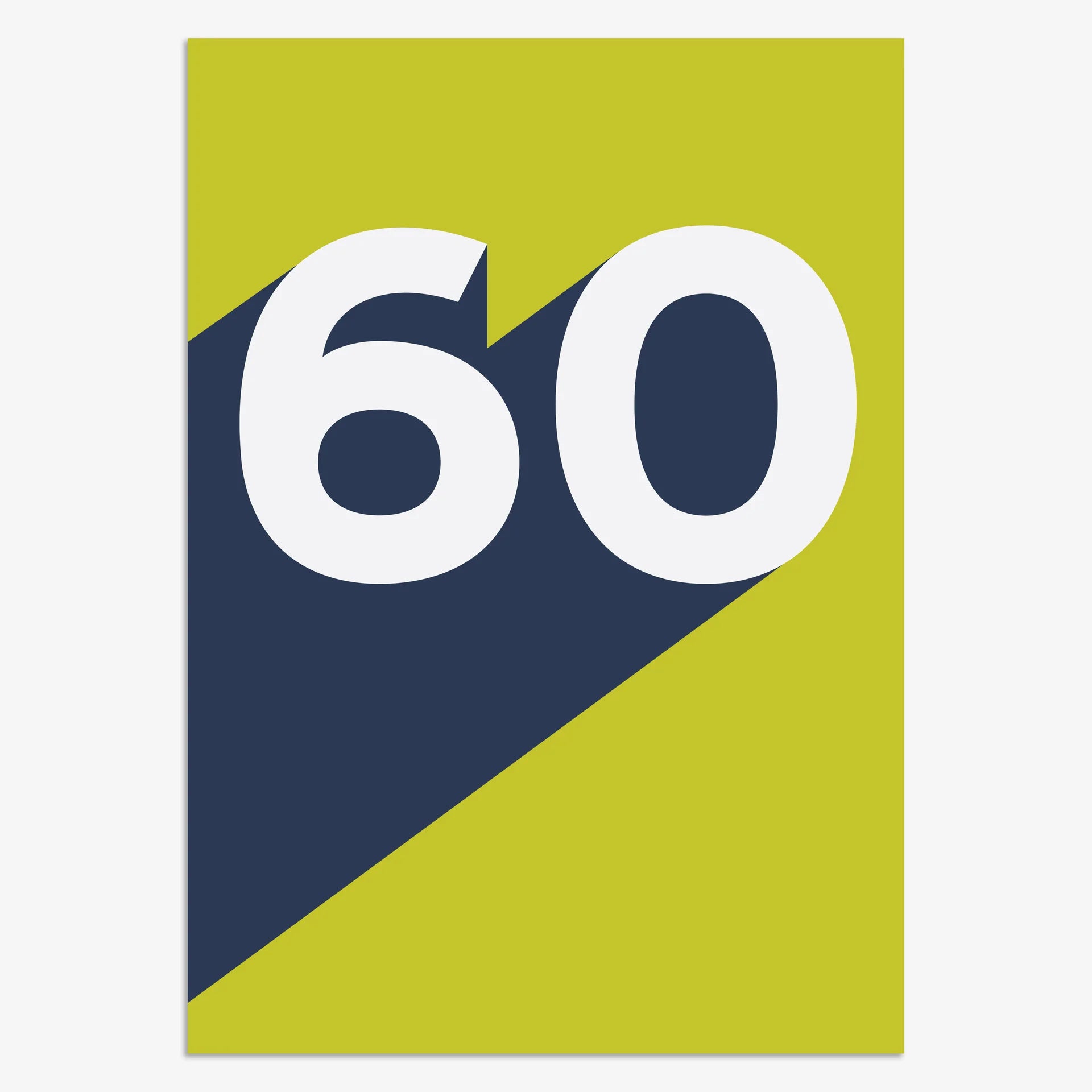 Happy Birthday Card - 60