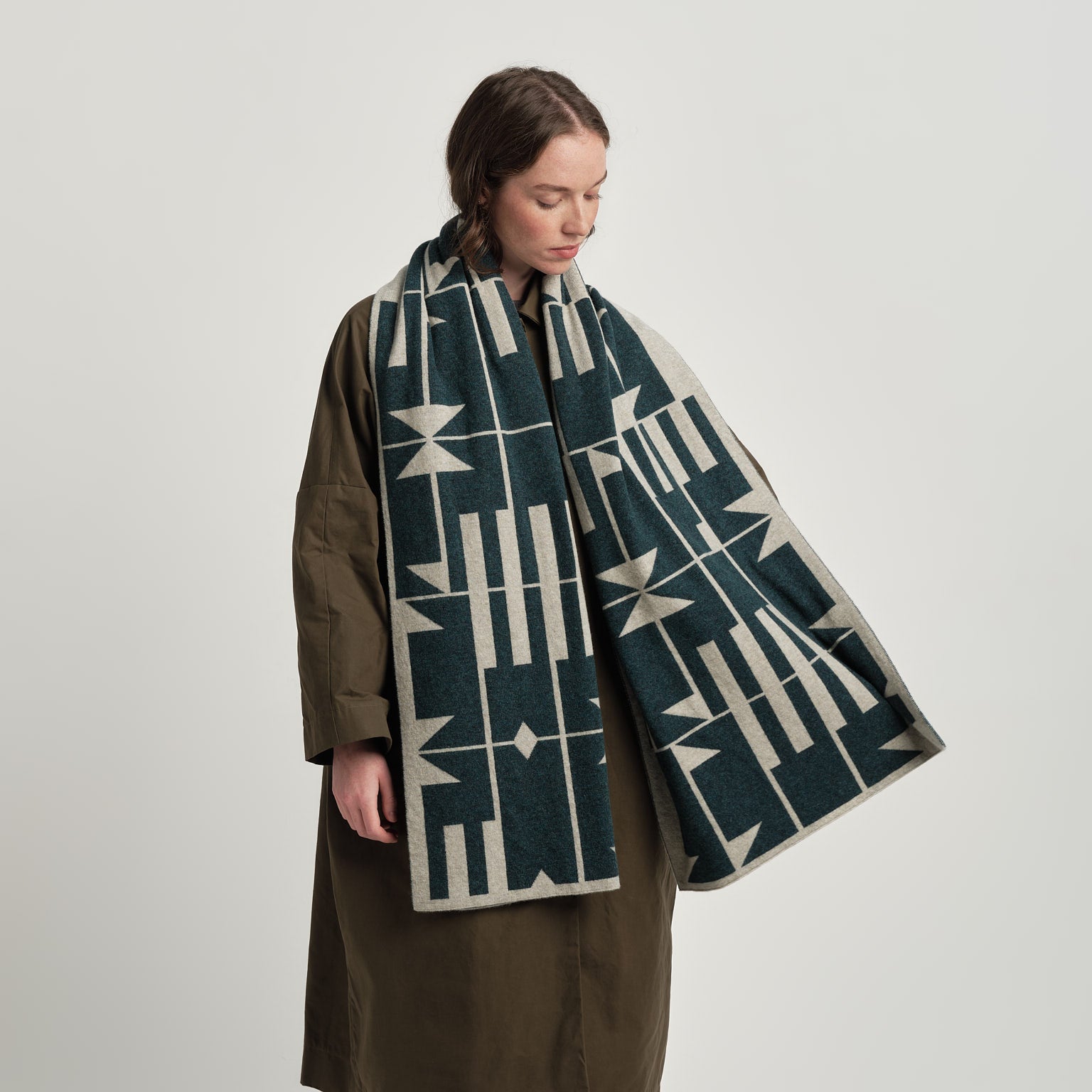 Keel Scarf - Ink & Birch