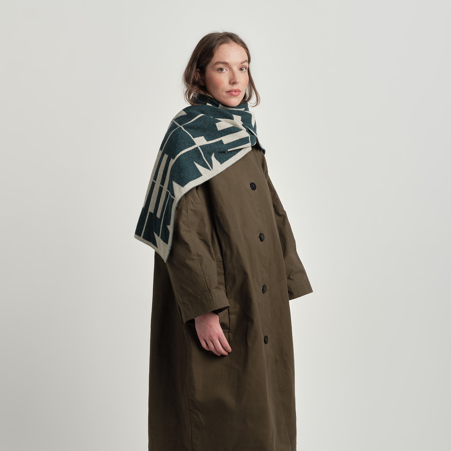 Keel Scarf - Ink & Birch