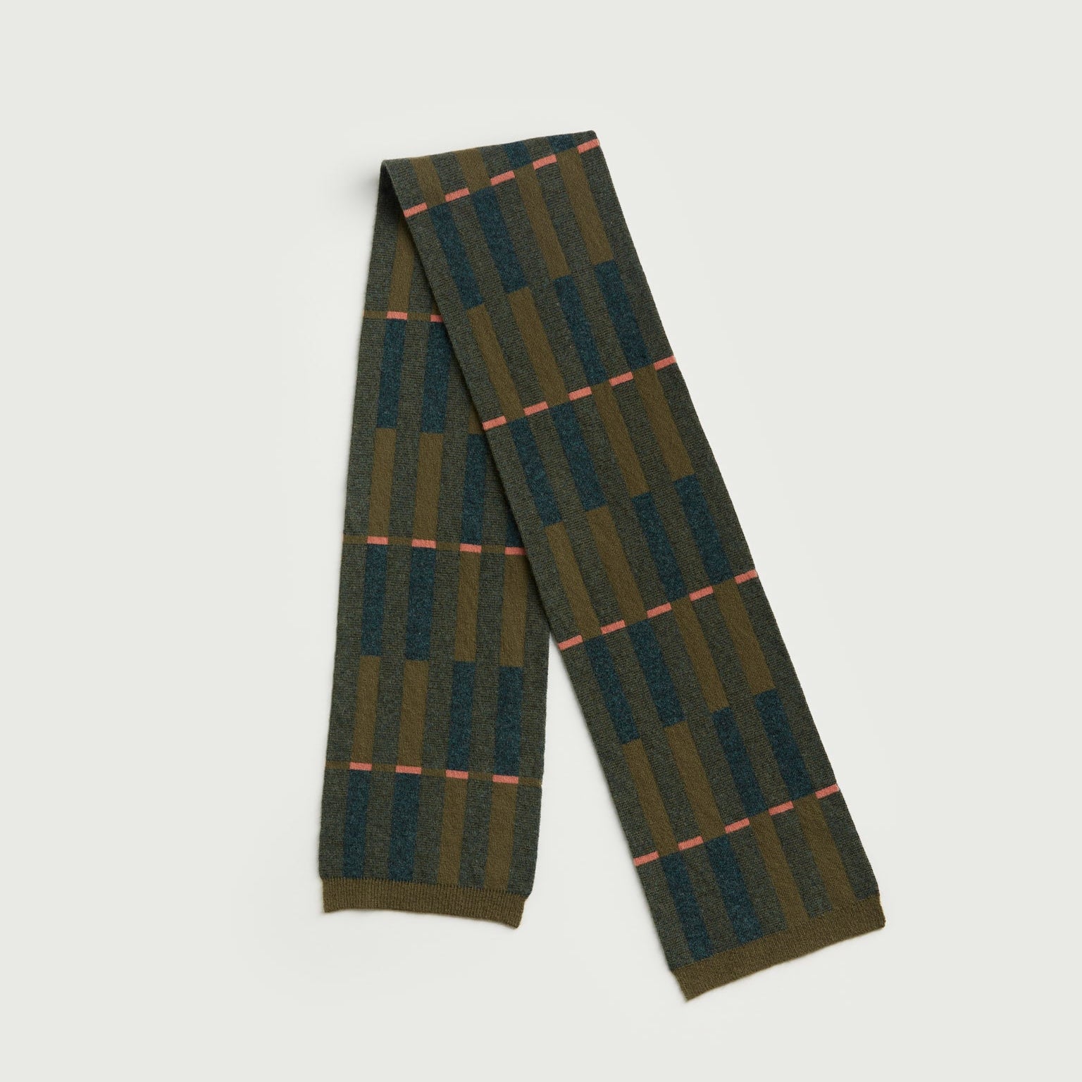 Garden Small Scarf - Olive & Ink