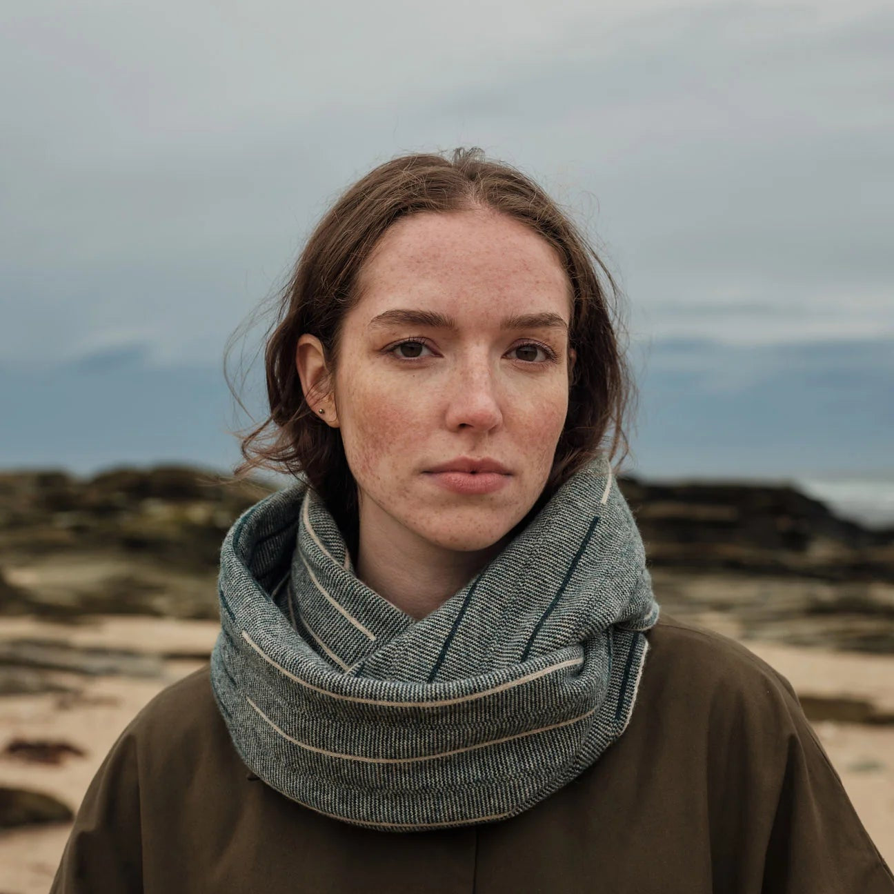 Reed Circle Scarf - Ink & Birch