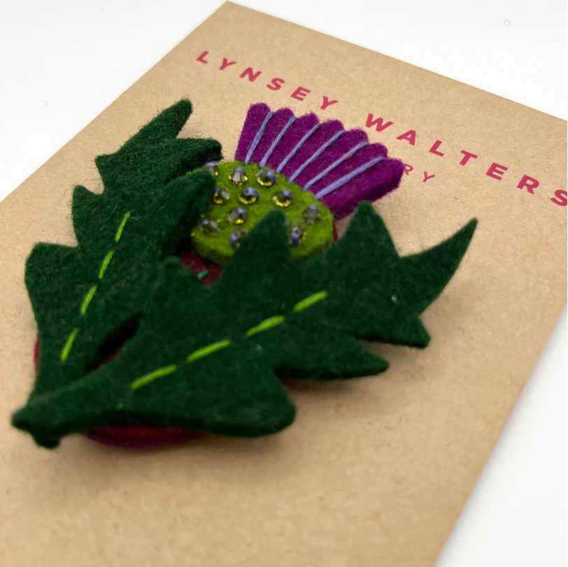 Thistle Brooch