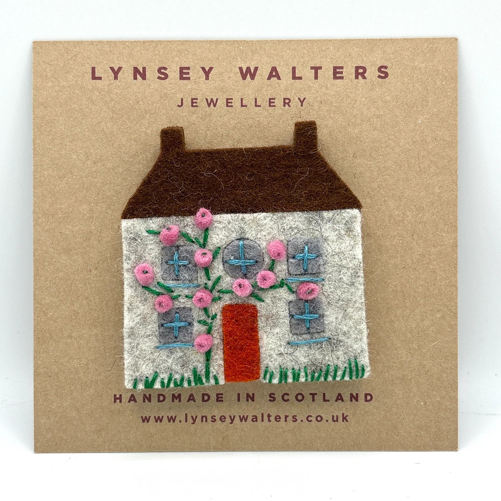 Country Cottage Brooch