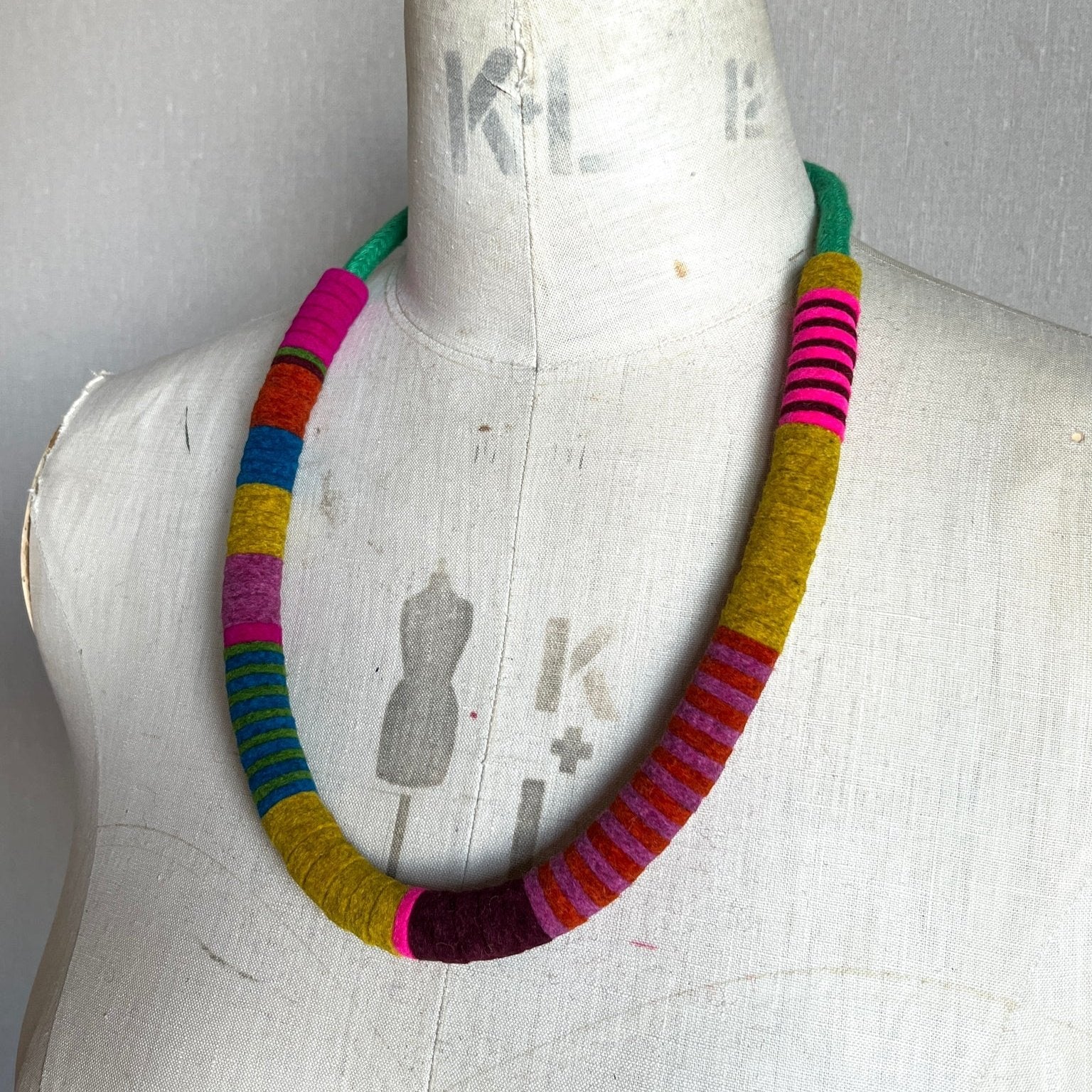 Not So Chunky Necklace - Multi Colour