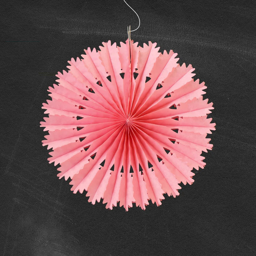 Paper Fan Decoration - Rose