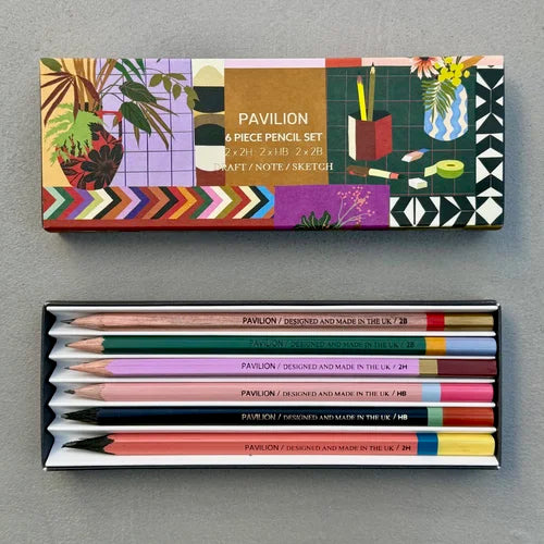 Pencil Set - Lifestyle - 6 Piece