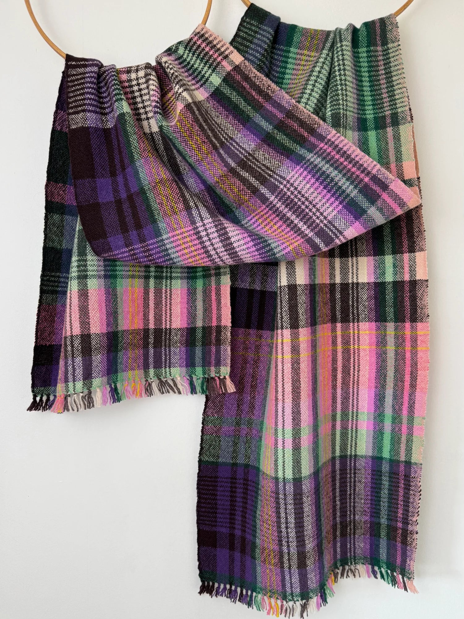 Woven Scarf - Mellyon - Violets